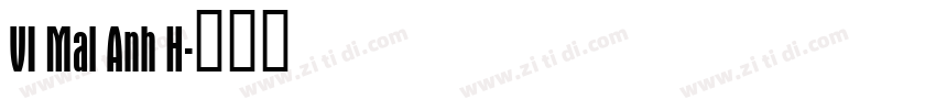 VI Mai Anh H字体转换